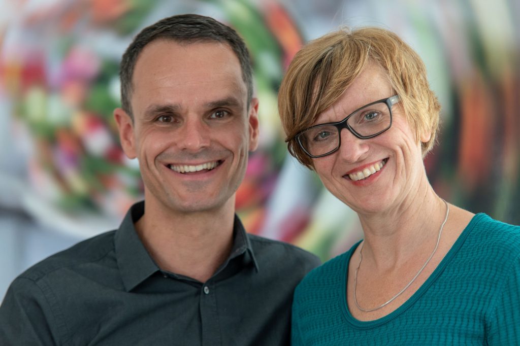 Marco Parrino und Wiltrud Föcking