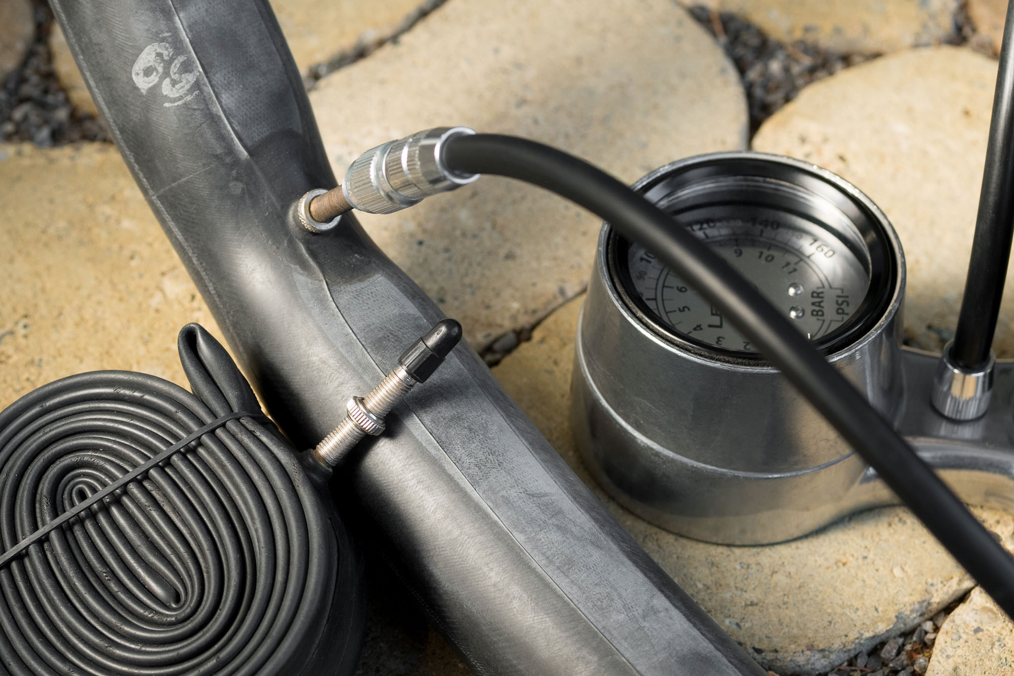 Fahrradpumpe