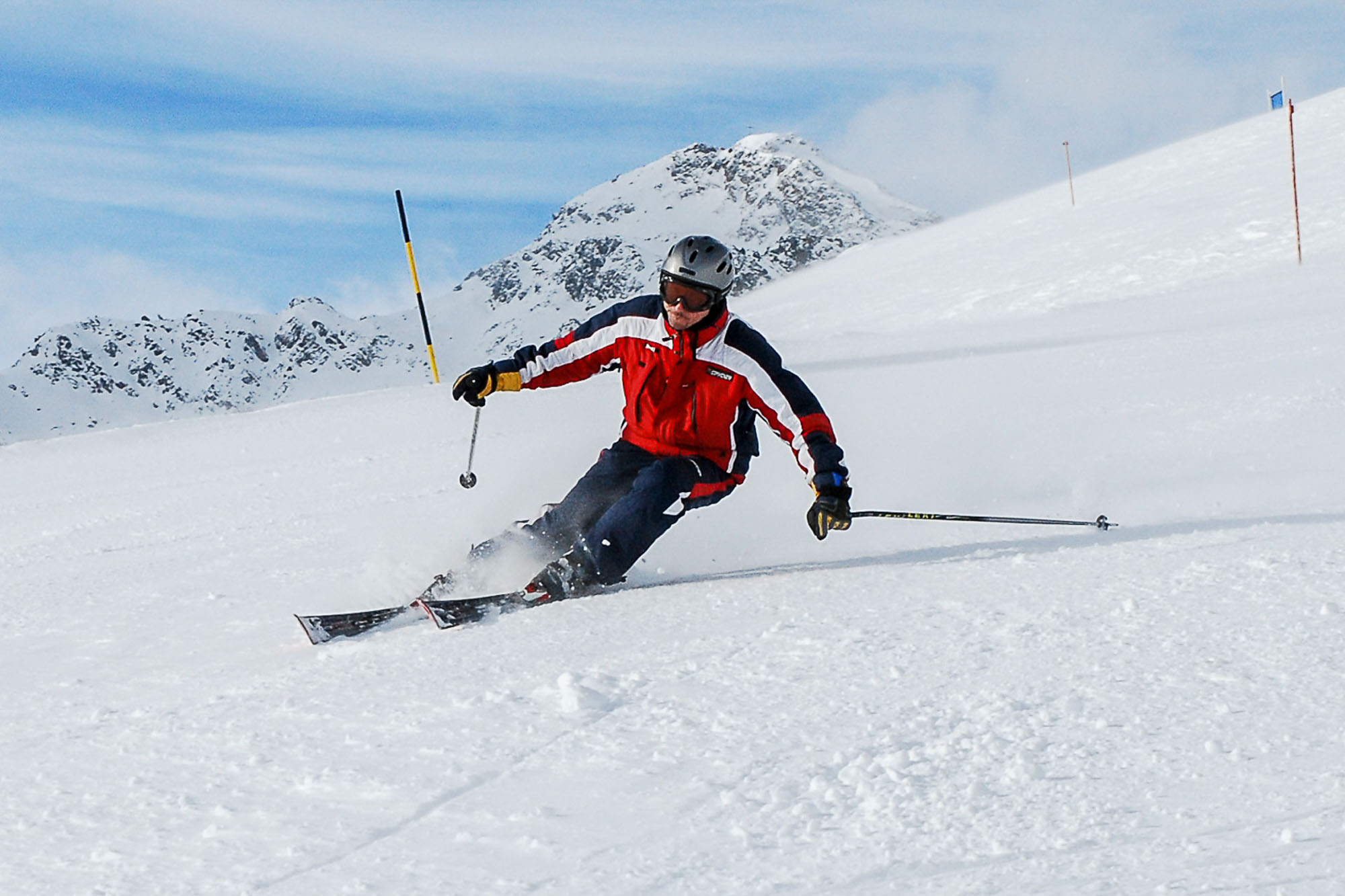 Skifahrer