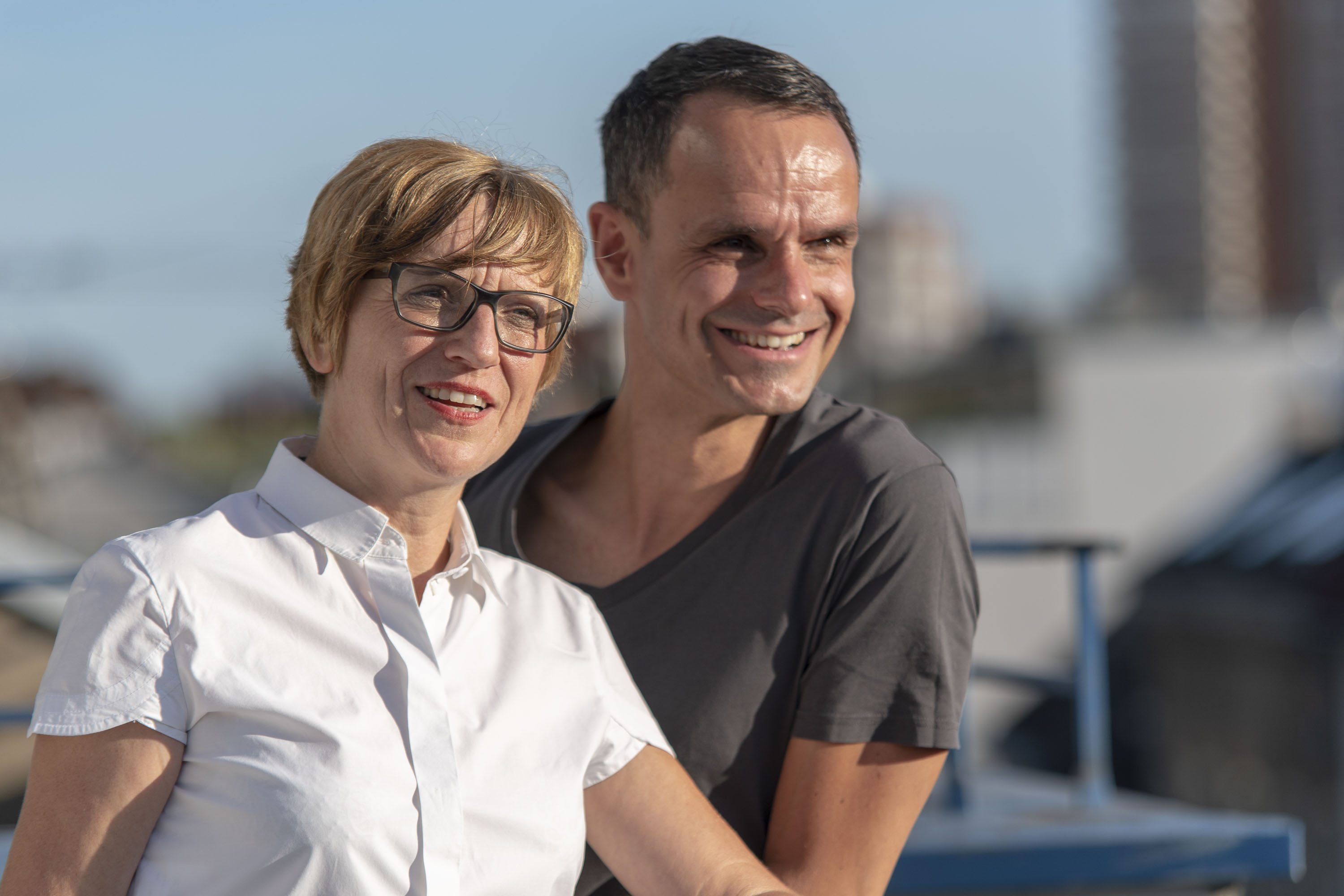 Wiltrud Föcking und Marco Parrino
