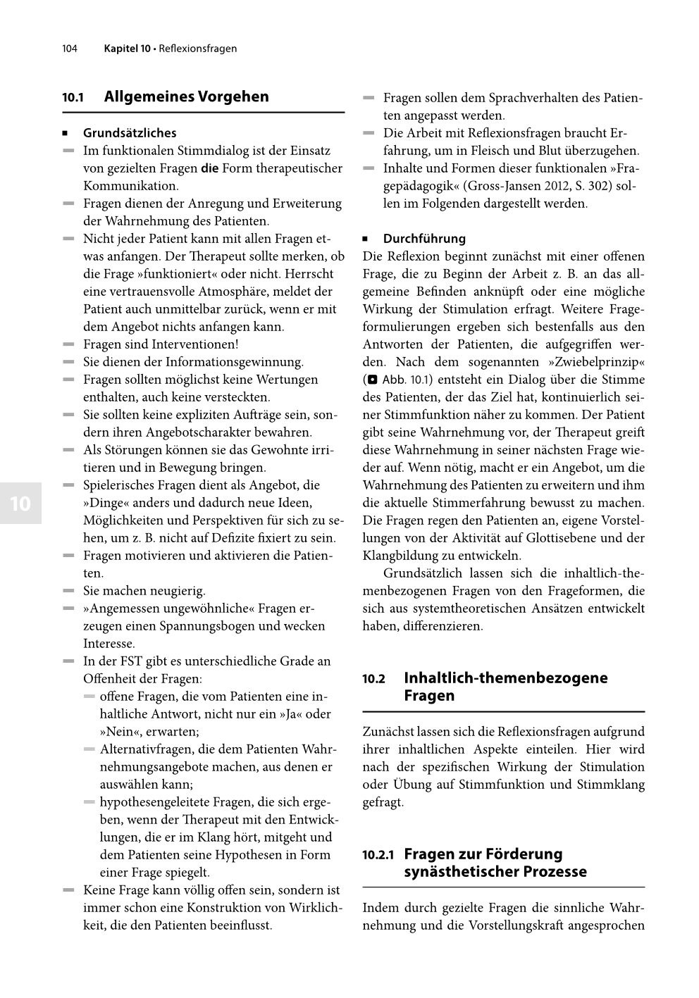 Praxis der Funktionalen Stimmtherapie. Leseprobe. Seite 104.