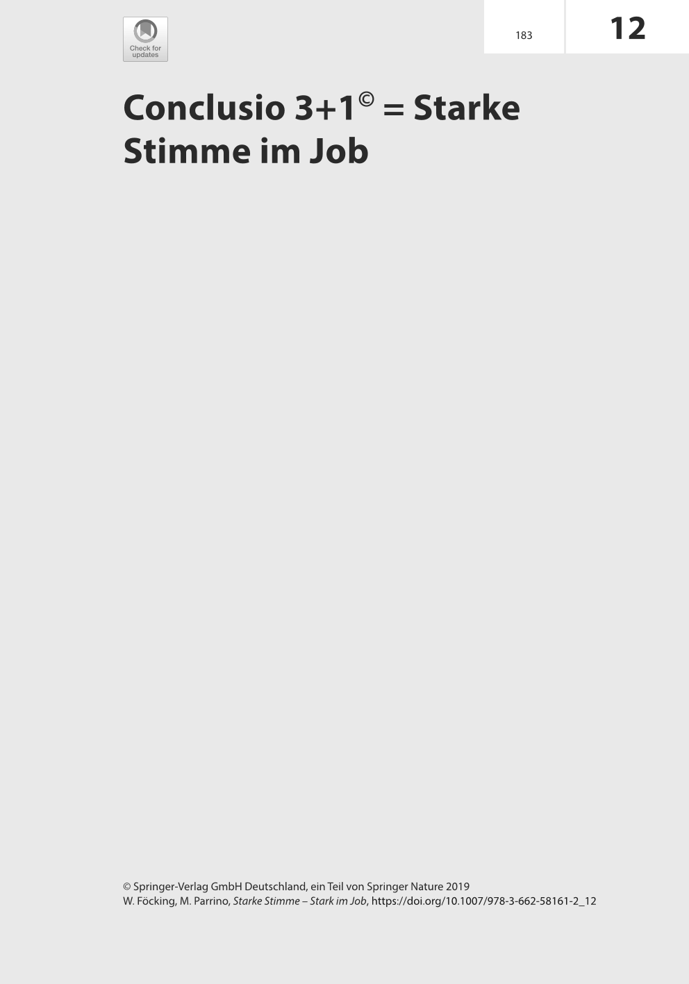 Starke Stimme - Stark im Job. Leseprobe. Seite 183